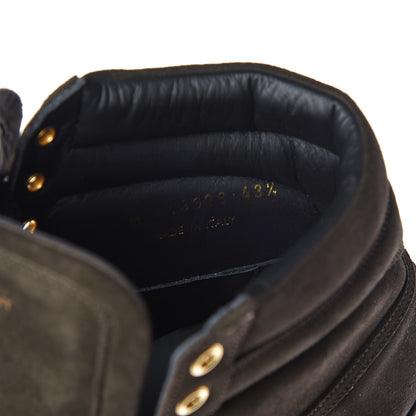 Saint Laurent Suede Mens Soho SL/01H High Top Sneakers 43.5 Haunting Green 8 of 9