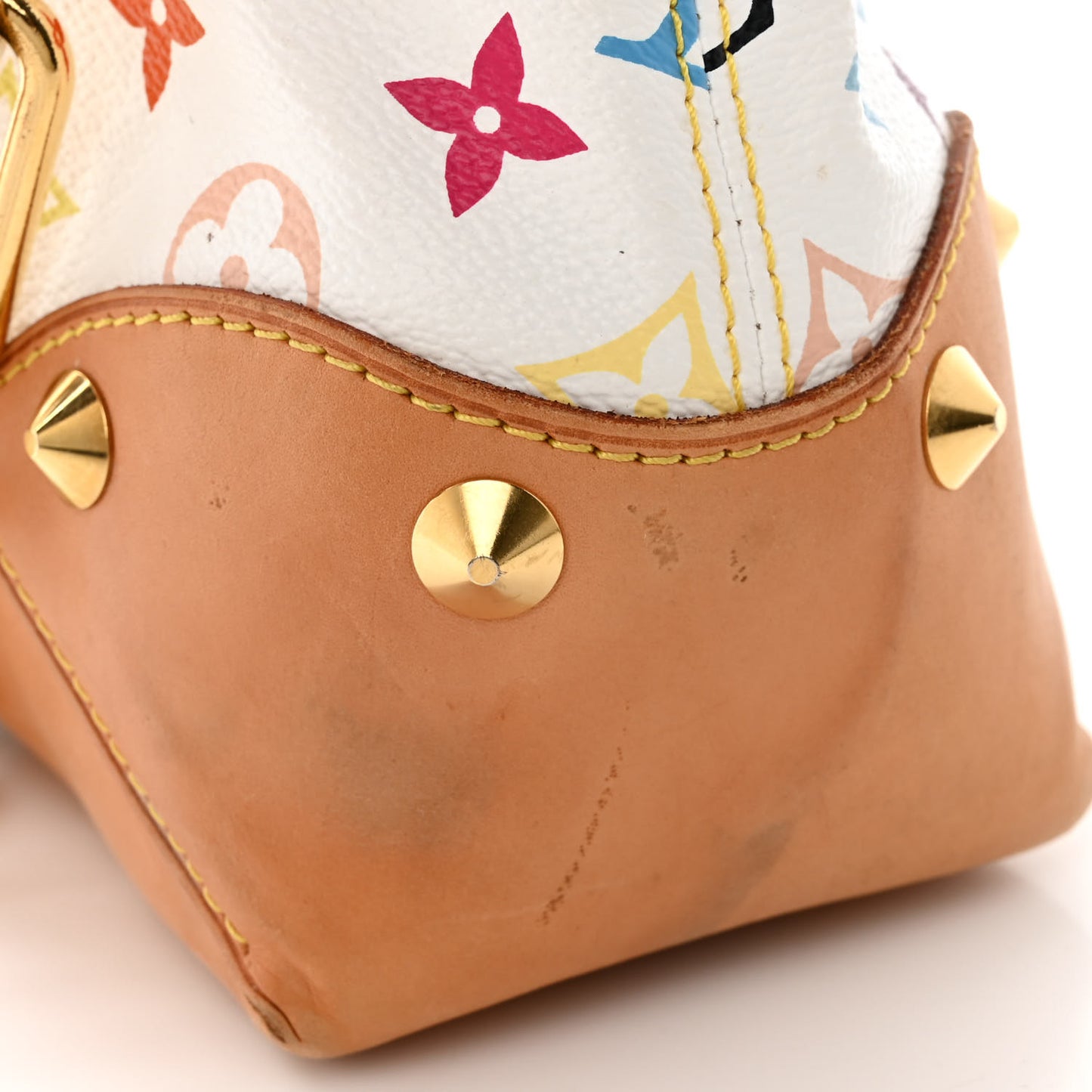 Monogram Multicolor Judy MM White