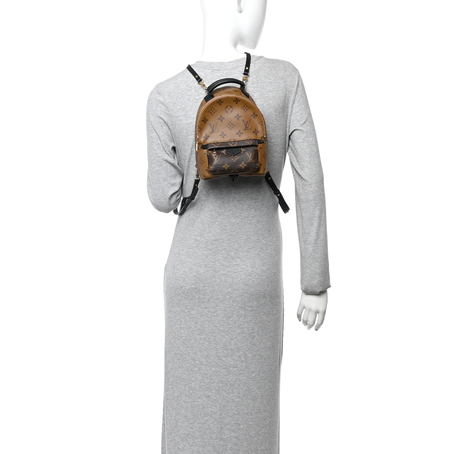 Louis Vuitton Reverse Monogram Palm Springs Backpack Mini 2 of 9
