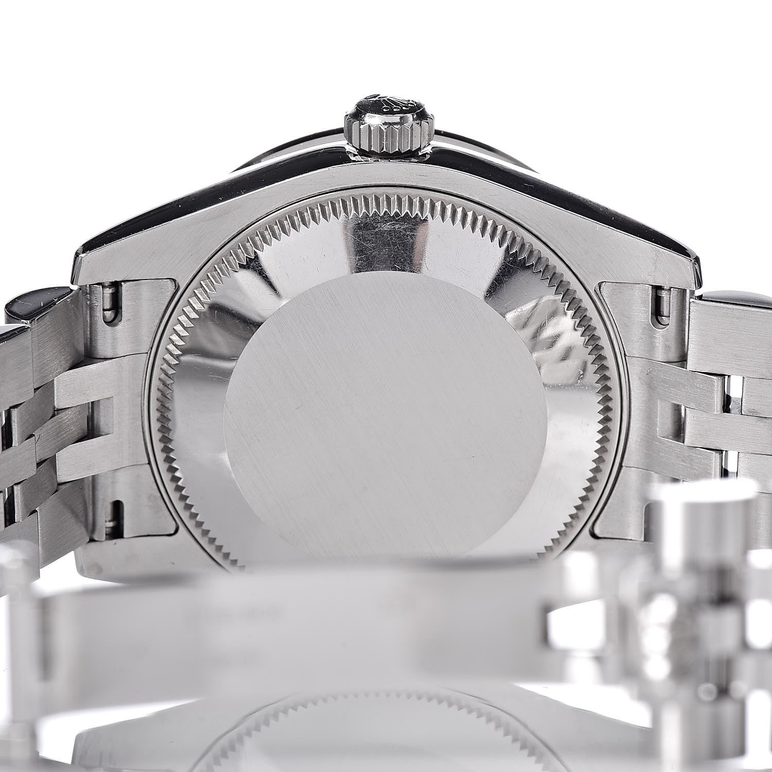 Rolex Stainless Steel 18K White Gold Diamond Mother of Pearl 31mm Oyster Perpetual Datejust Watch Roman 178384 6 of 7