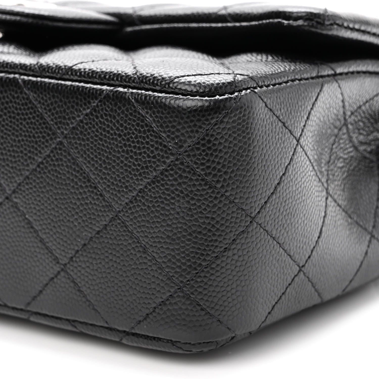 Chanel Caviar Quilted Mini Rectangular Flap Black 10 of 10