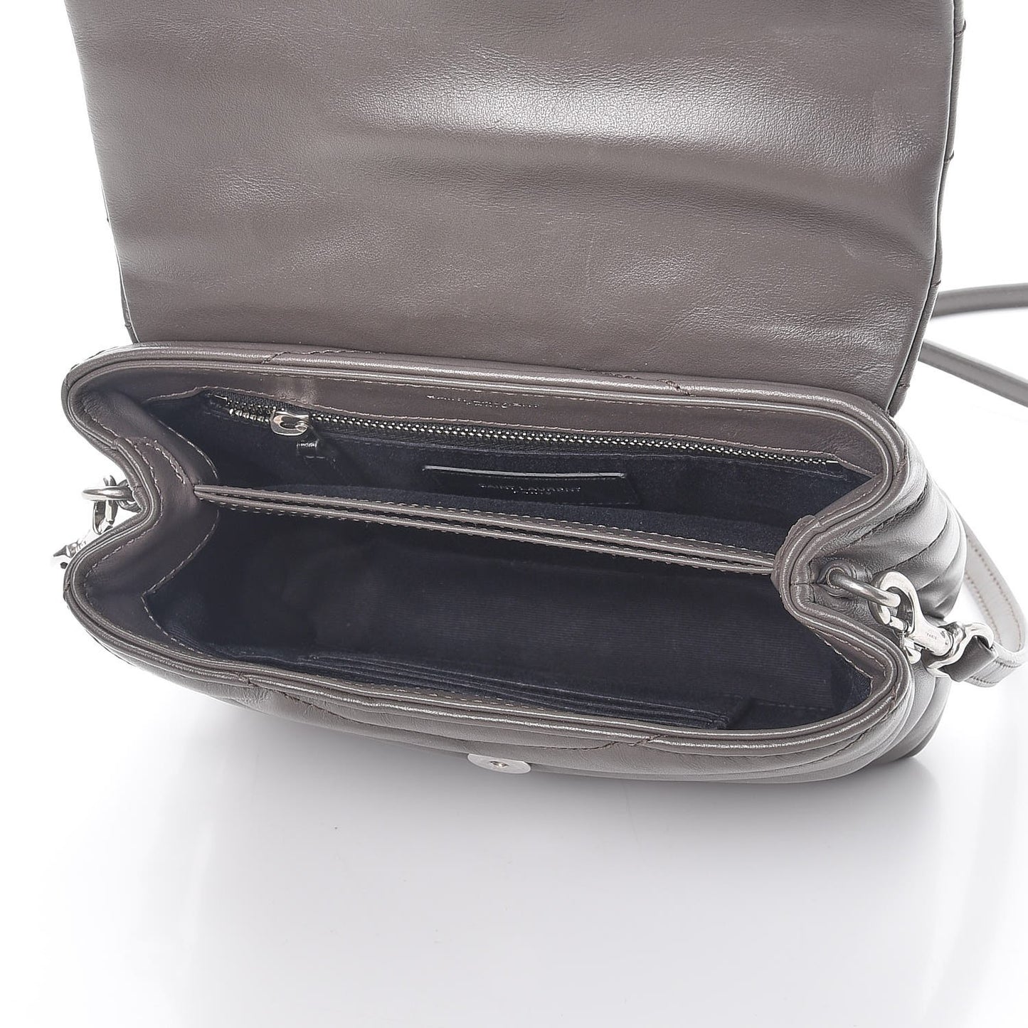 Calfskin Y Quilted Monogram Toy Loulou Crossbody Bag Earth