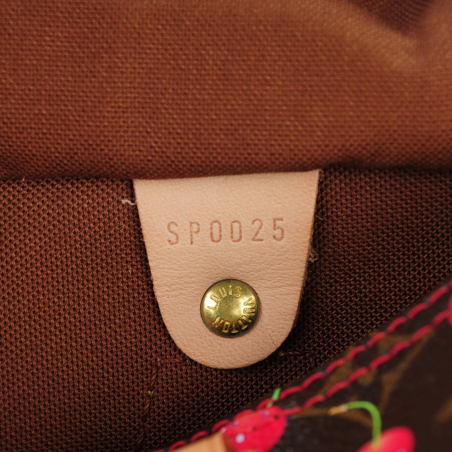 Monogram Cerises Speedy 25