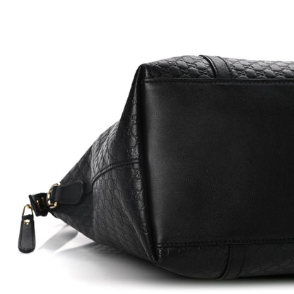 Gucci Soft Microguccissima Dome Satchel Black 10 of 11