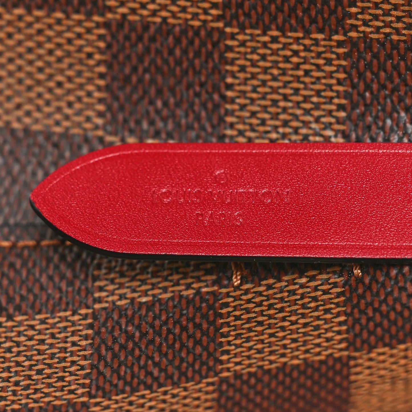 Damier Ebene Neonoe MM Cherry Berry