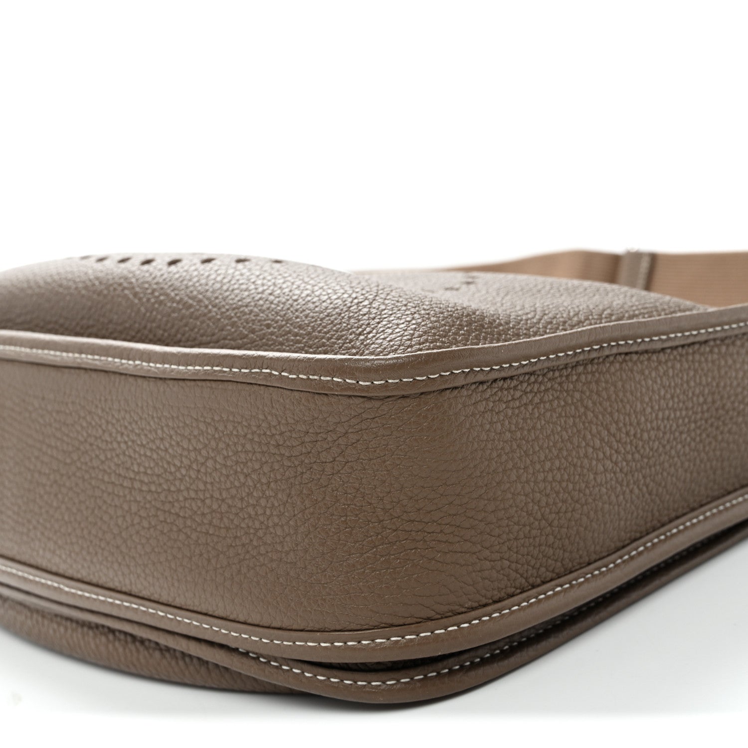 Hermes Taurillon Clemence Evelyne III PM Etoupe 9 of 9