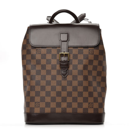 Louis Vuitton Damier Ebene Soho Backpack 1 of 7