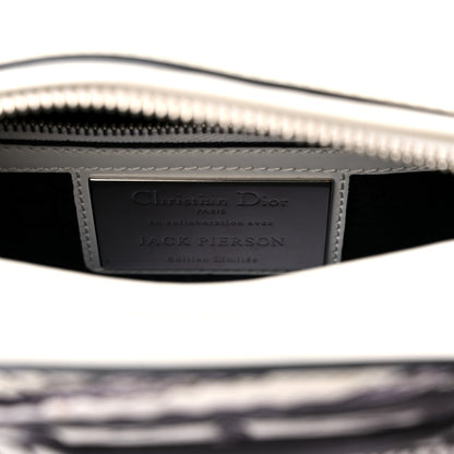 Christian Dior Calfskin Quilted Jack Pierson Art Lady Dior White Black Multicolor 6 of 8