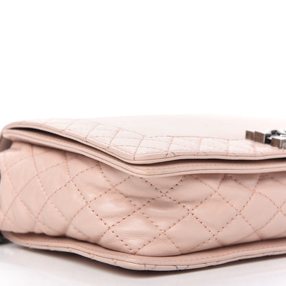 Chanel Calfskin New Medium Boy Reverso Flap Light Pink 6 of 10