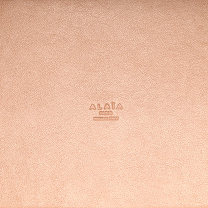Alaia Patent Laser Cut Tote Black 7 of 10