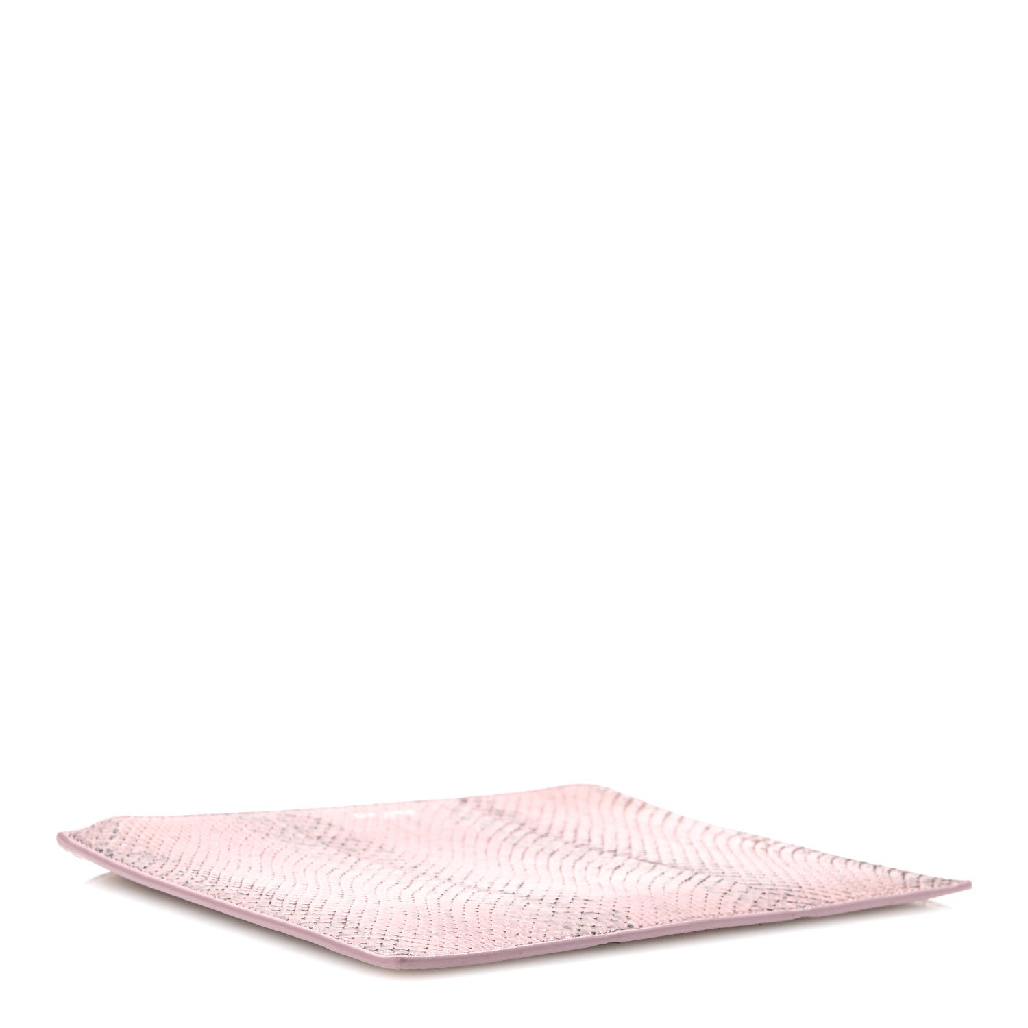 Saint Laurent Snakeskin Zip Pouch Purple Multicolor 4 of 10