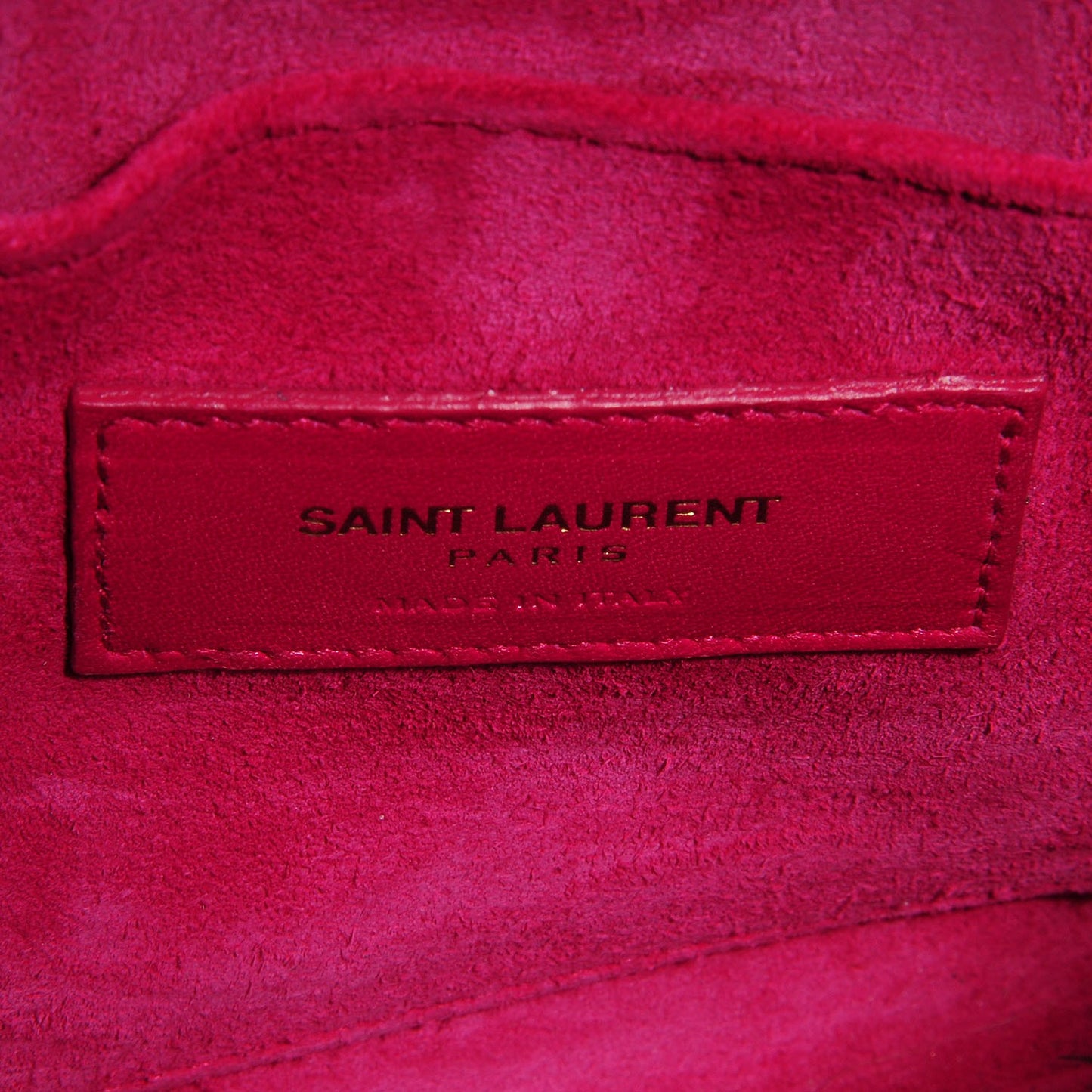 Calfskin Nano Sac De Jour Lipstick Fuchsia