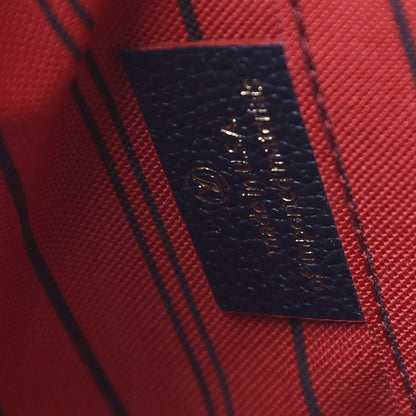 Louis Vuitton Empreinte Montaigne MM Marine Rouge 7 of 11