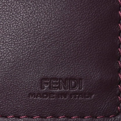 Fendi Vitello Grace Matte Fendigraphy Wallet on Chain Rosso Roma 7 of 16