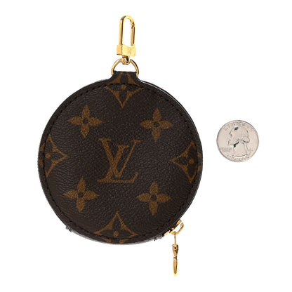Louis Vuitton Monogram Multi Pochette Accessories Round Coin Purse 2 of 4