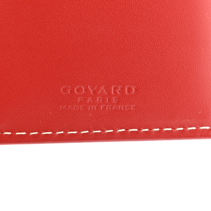 Goyard Goyardine Saint-Gabriel Compact Wallet Red 6 of 9