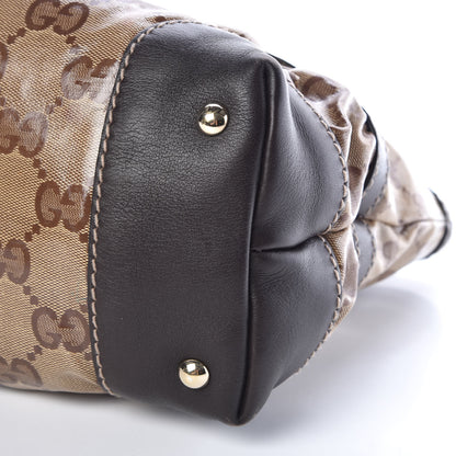 Gucci Crystal Monogram Medium Mix Tote Brown 10 of 16