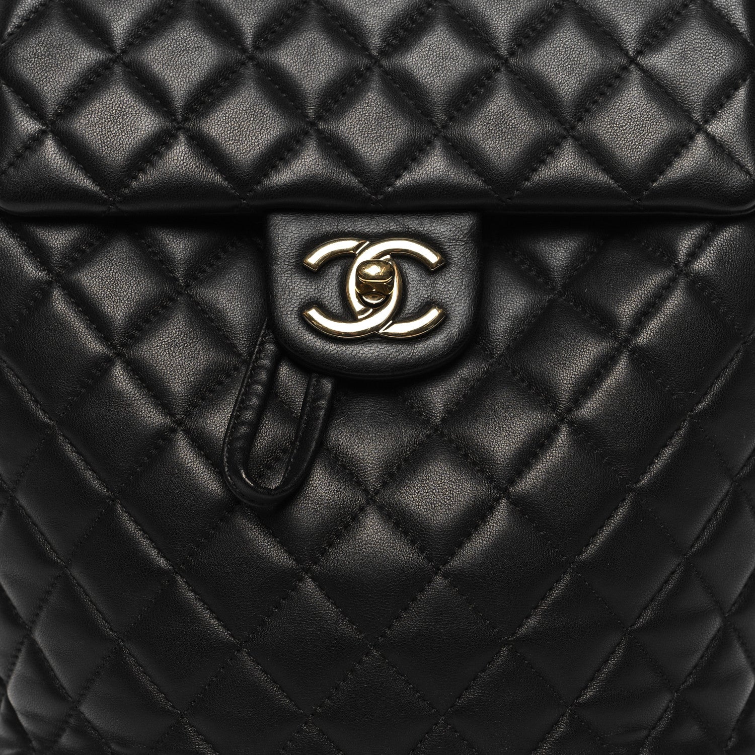 Chanel Calfskin Quilted Small Urban Spirit Backpack Black 8 of 10