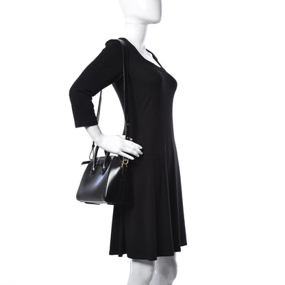 Givenchy Shiny Lord Calfskin Mini Antigona Black 2 of 9