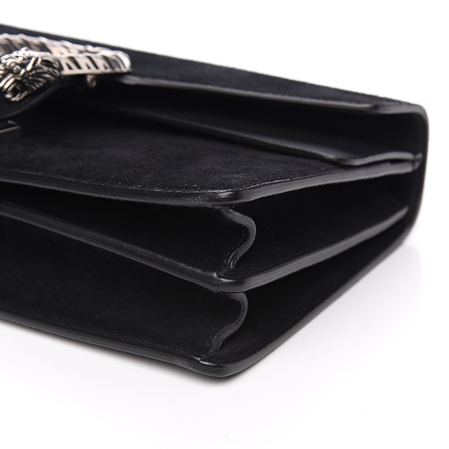 Gucci Suede Small Dionysus Shoulder Bag Black 8 of 12