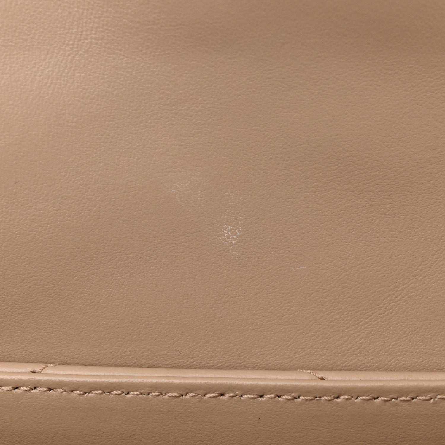 Saint Laurent Calfskin Y Quilted Monogram Small Loulou Chain Satchel Dark Beige 11 of 11