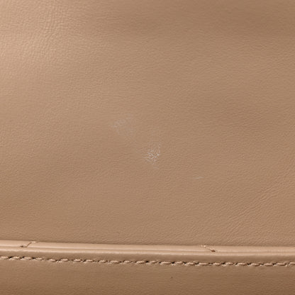 Saint Laurent Calfskin Y Quilted Monogram Small Loulou Chain Satchel Dark Beige 11 of 11