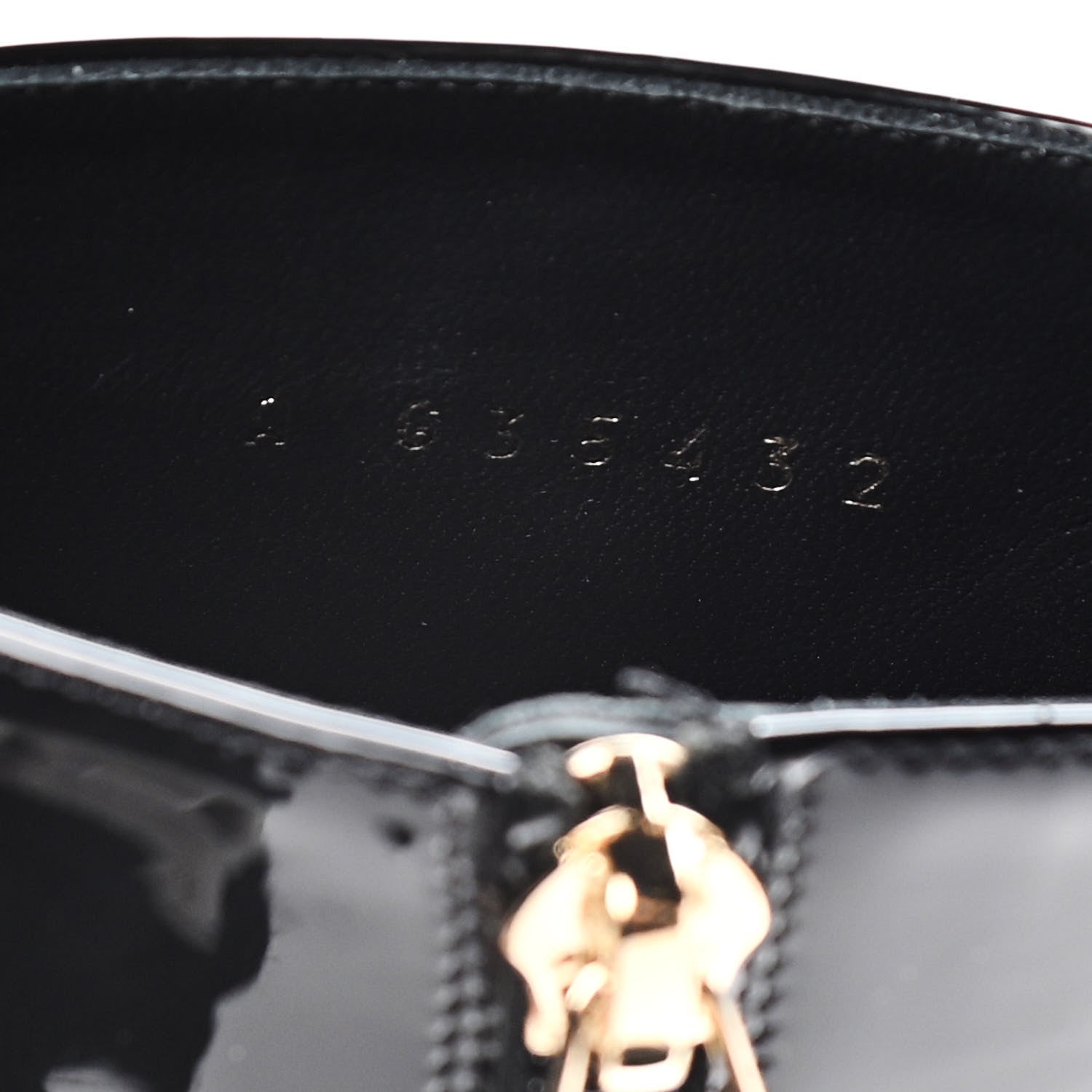 Chanel Lambskin Patent Calfskin Short Ankle Boots 36.5 Black 10 of 13