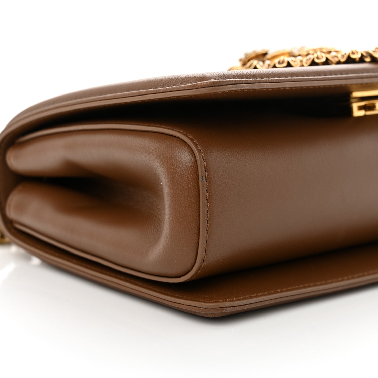 Dolce & Gabbana Nappa Medium Devotion Crossbody Bag Cammello 8 of 11
