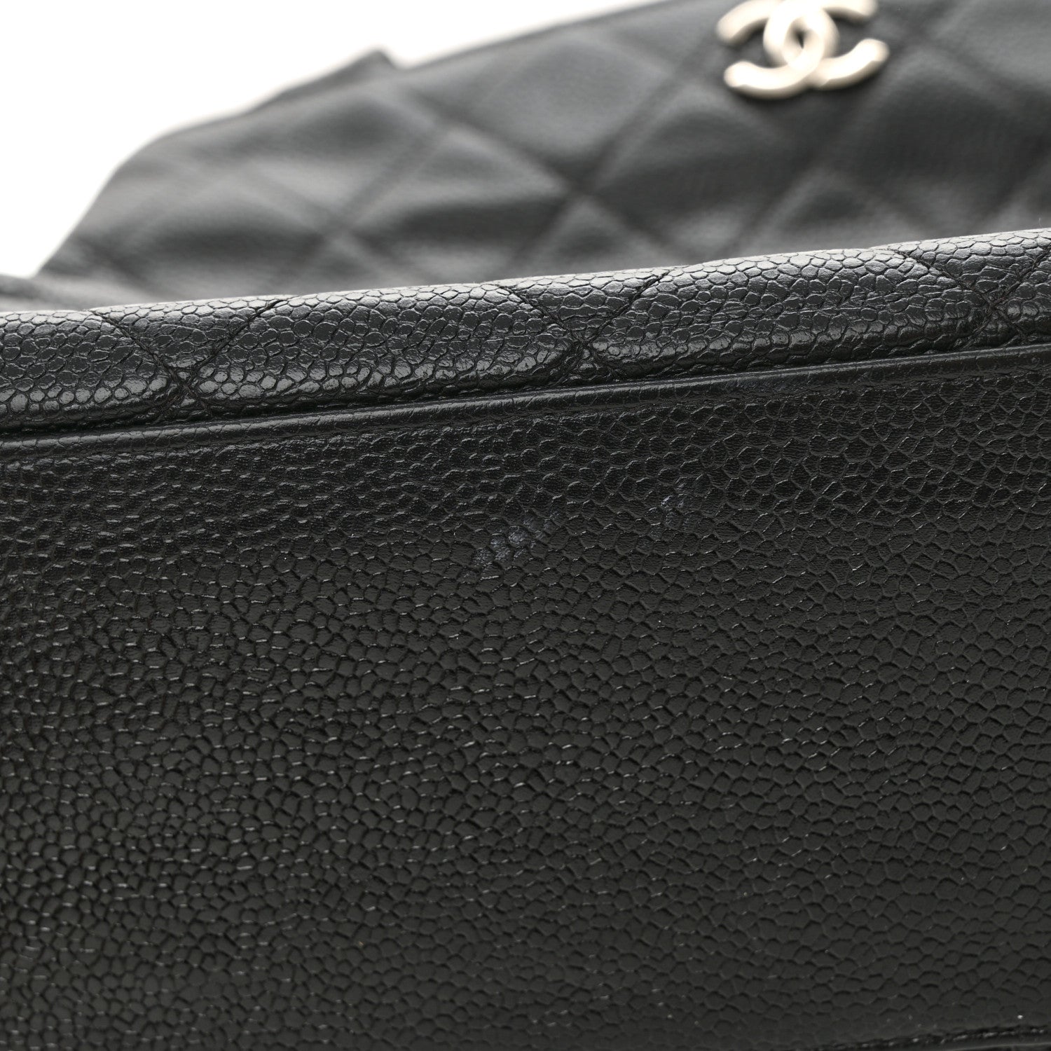 Chanel Caviar Quilted CC Shoulder Bag Black 13 of 15