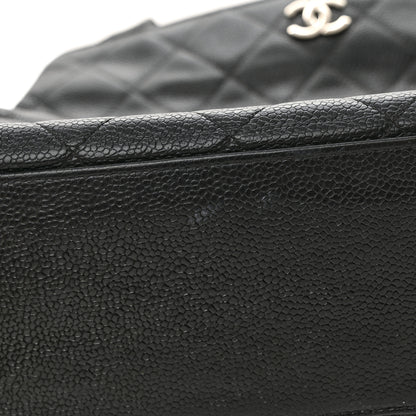 Chanel Caviar Quilted CC Shoulder Bag Black 13 of 15