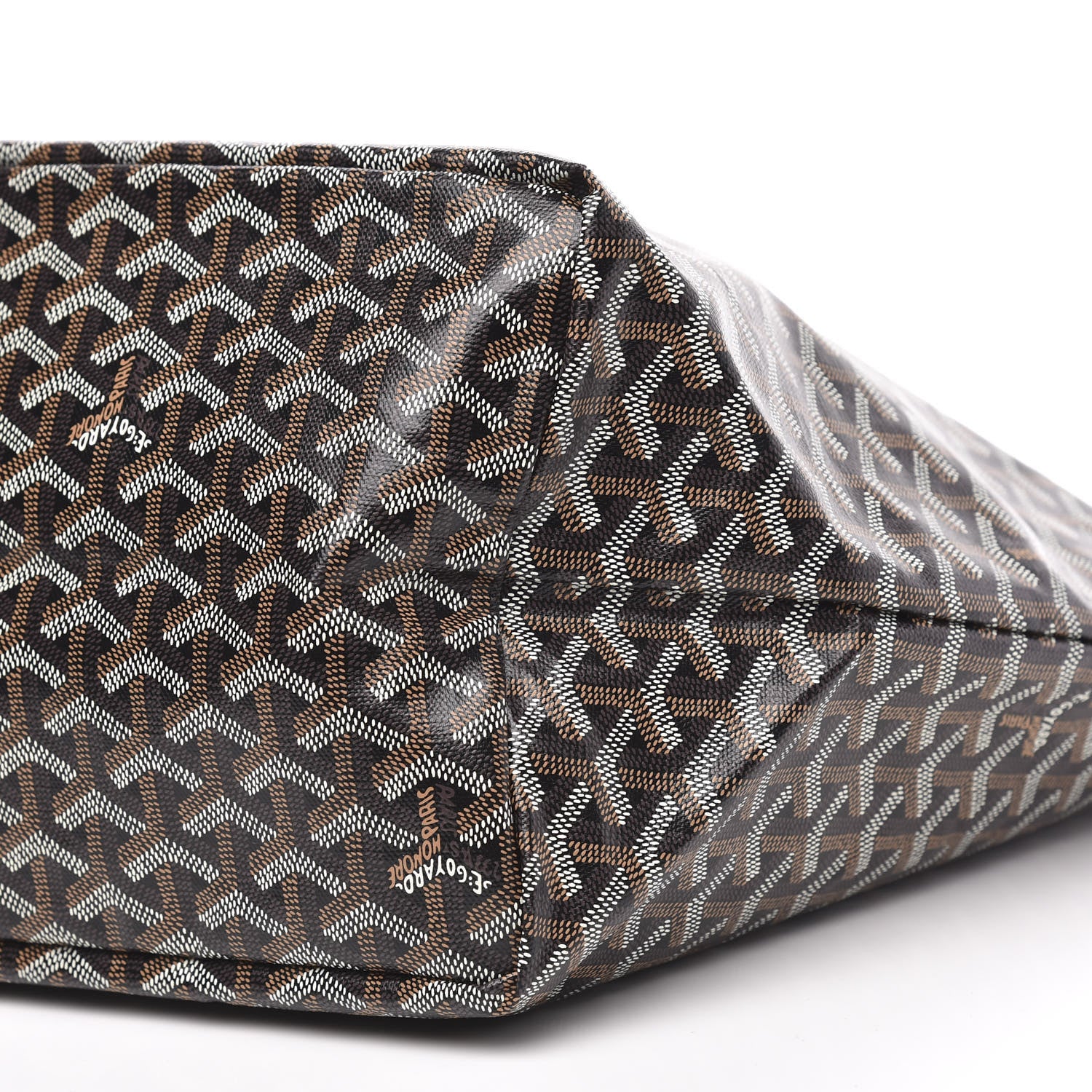 Goyard Goyardine Saint Louis GM Black Gold 8 of 8