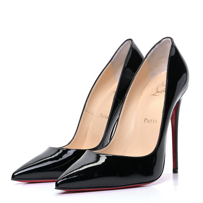 Christian Louboutin Patent So Kate 120 Pumps 39 Black 2 of 8