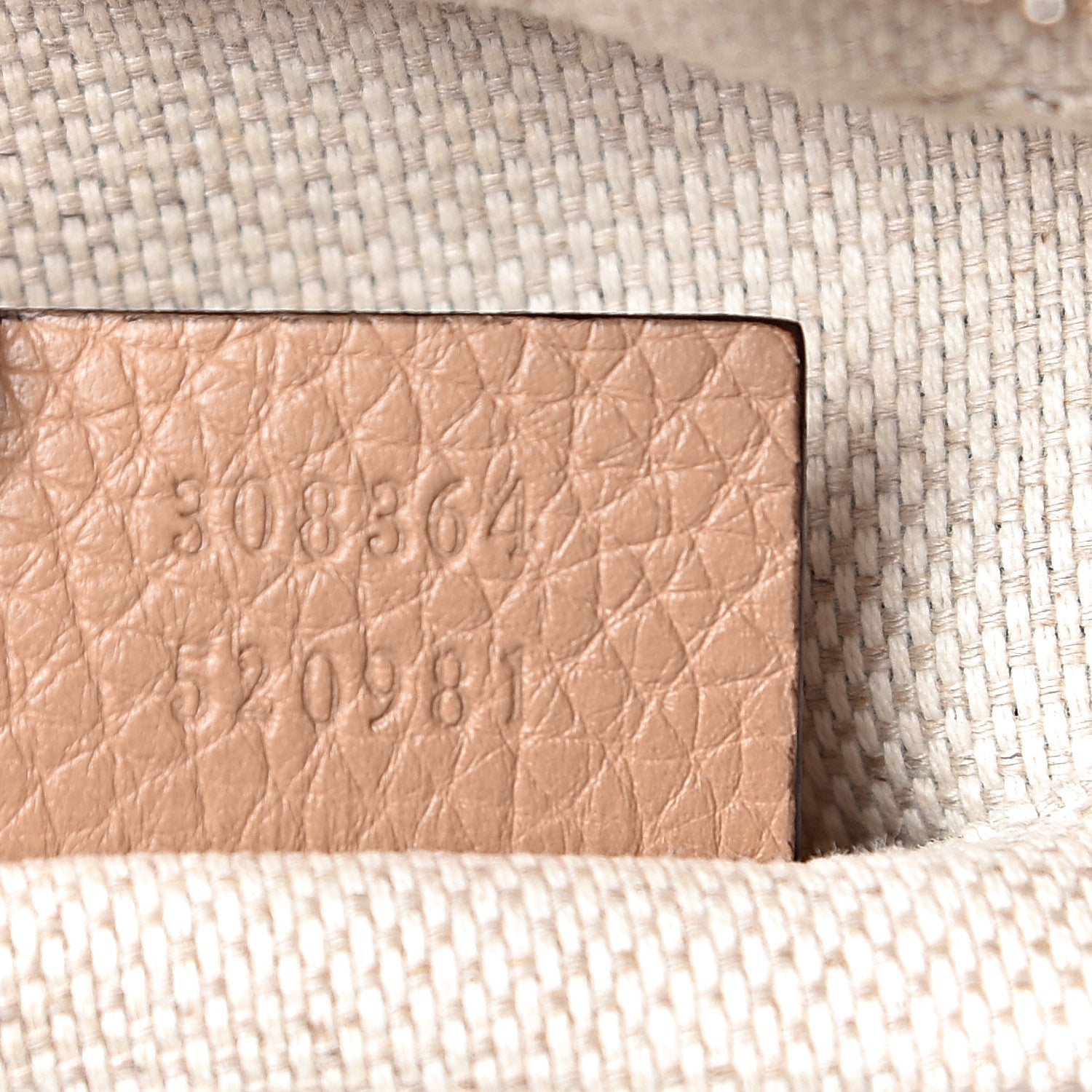 Gucci Pebbled Calfskin Small Soho Disco Bag Camelia 7 of 10