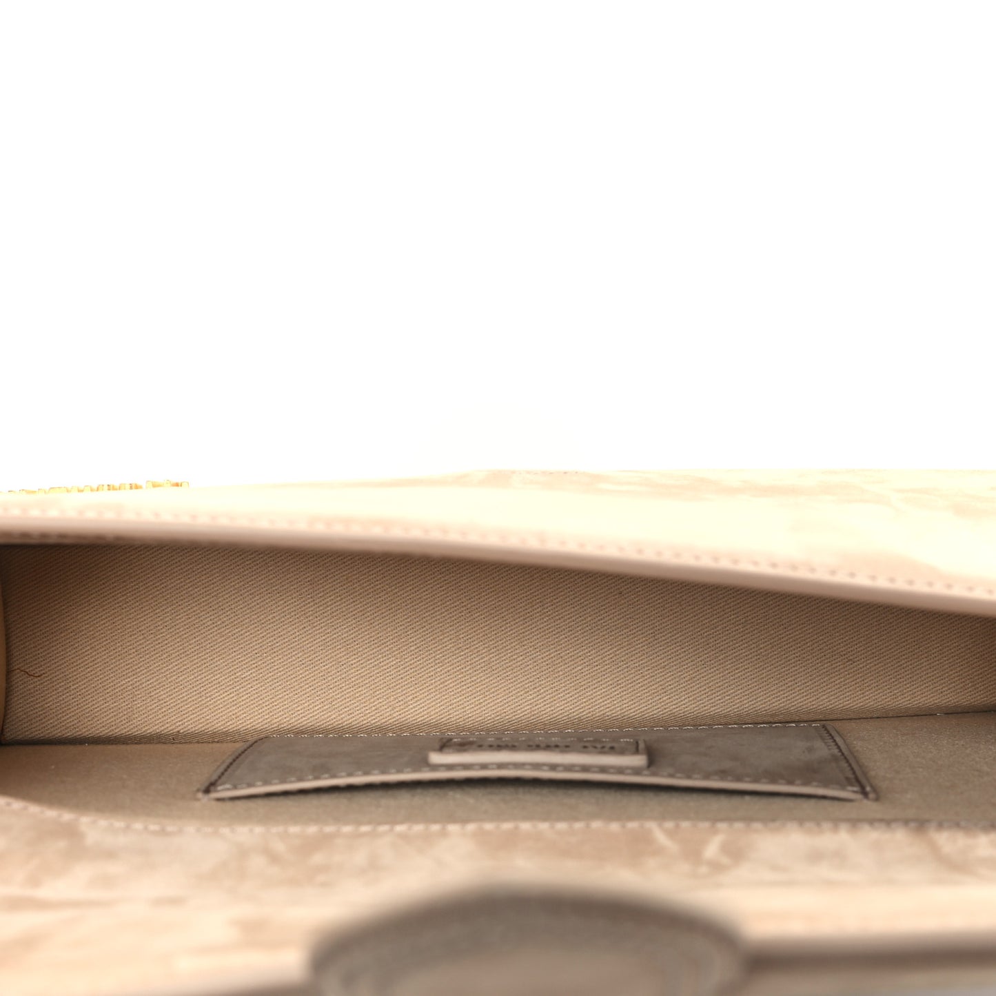 Suede Le Bambino Long Dark Beige