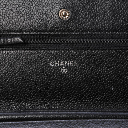 Chanel Caviar Quilted Wallet On Chain WOC Black 6 of 10