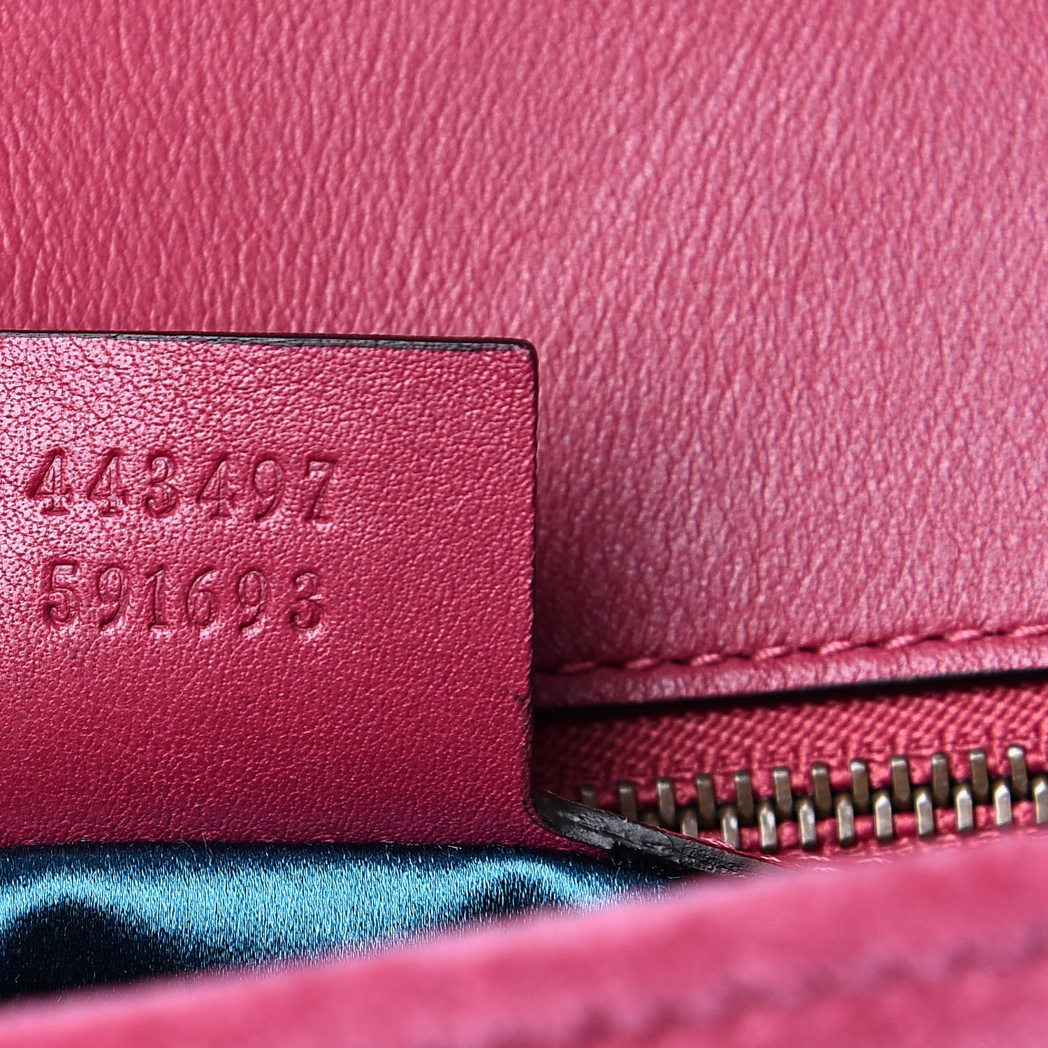 Gucci Velvet Matelasse Small GG Marmont Shoulder Bag Light Raspberry Rose 7 of 13