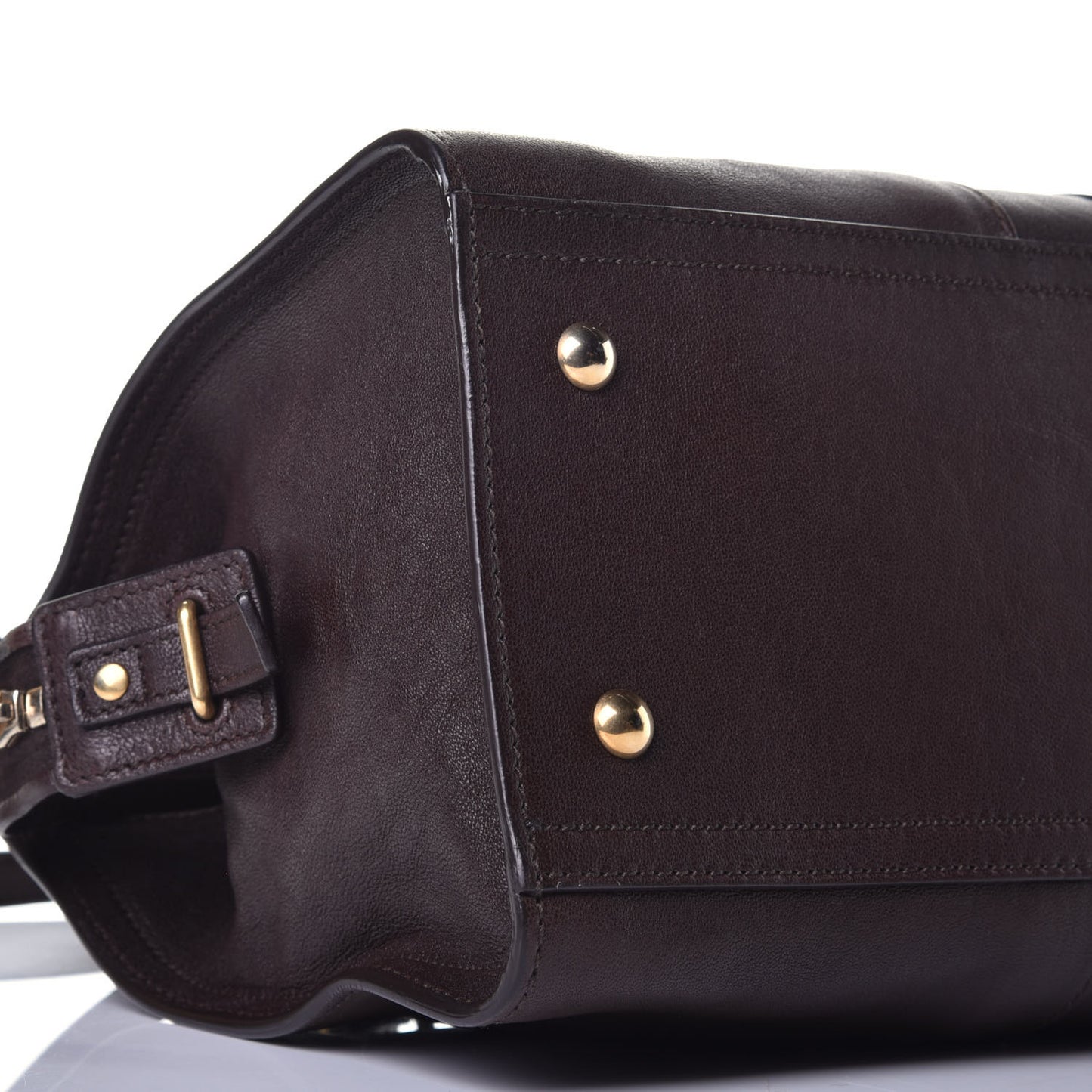 Sheepskin Small Cabas ChYc Dark Brown