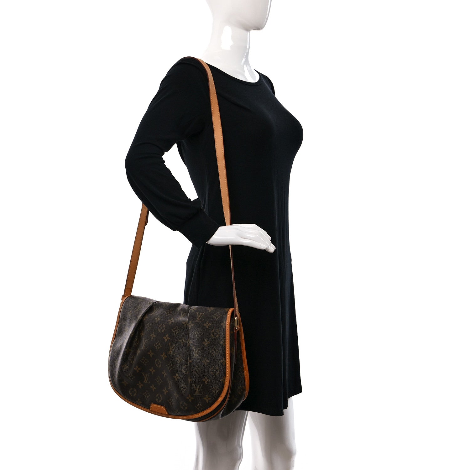 Louis Vuitton Monogram Menilmontant MM 2 of 8