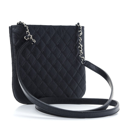 Chanel Calfskin Quilted Crossbody Bag Black 3 of 9