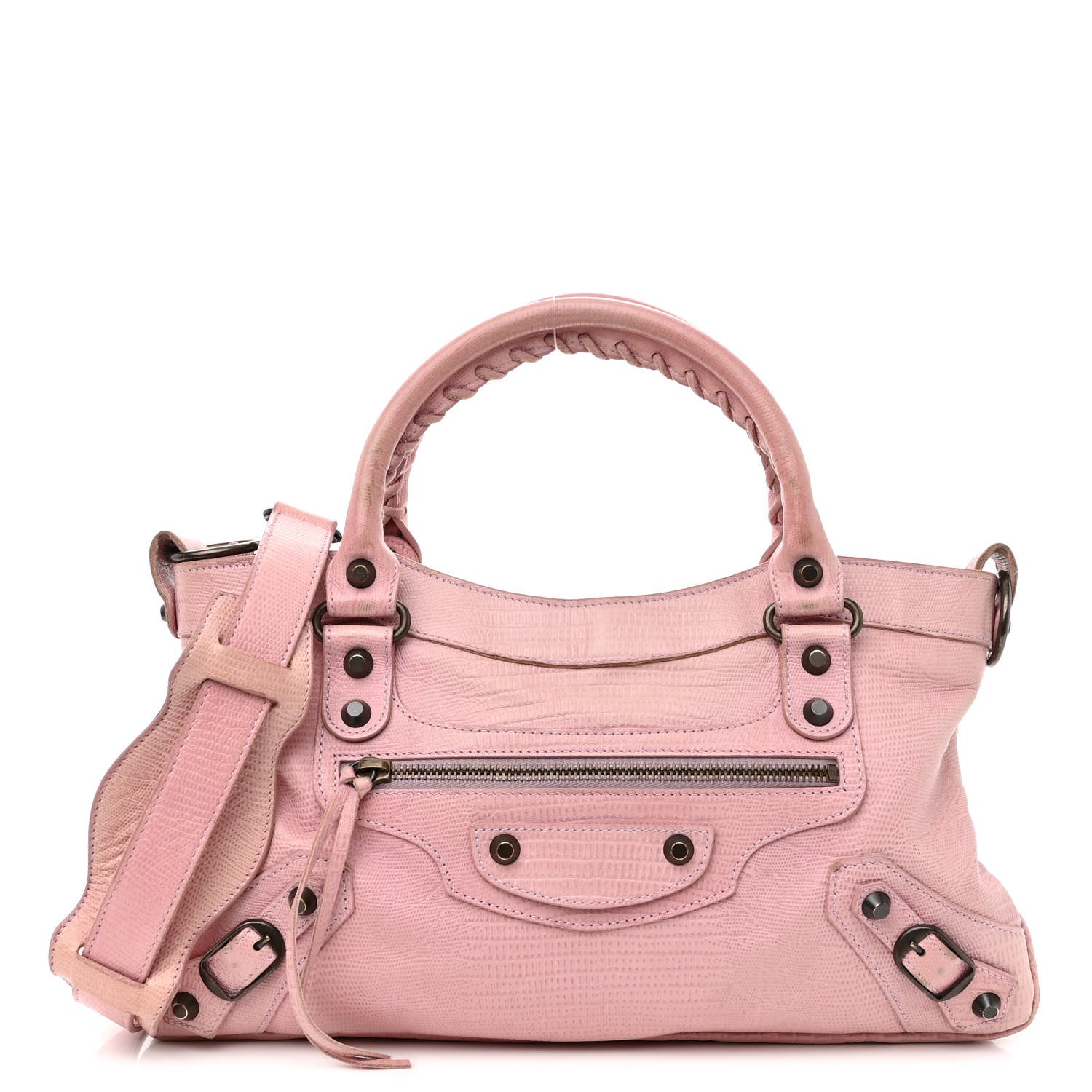 Balenciaga Lizard Embossed First Parme 1 of 15