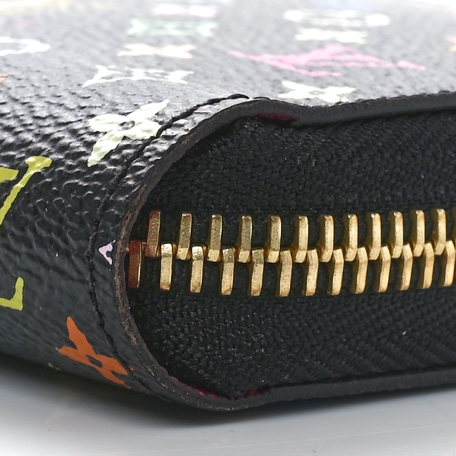 Louis Vuitton Monogram Multicolor Zippy Wallet Black Grenade 9 of 9