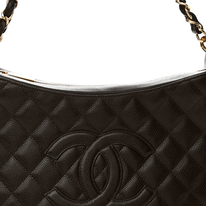Chanel Caviar Quilted Timeless CC Shoulder Bag Brown 8 of 10