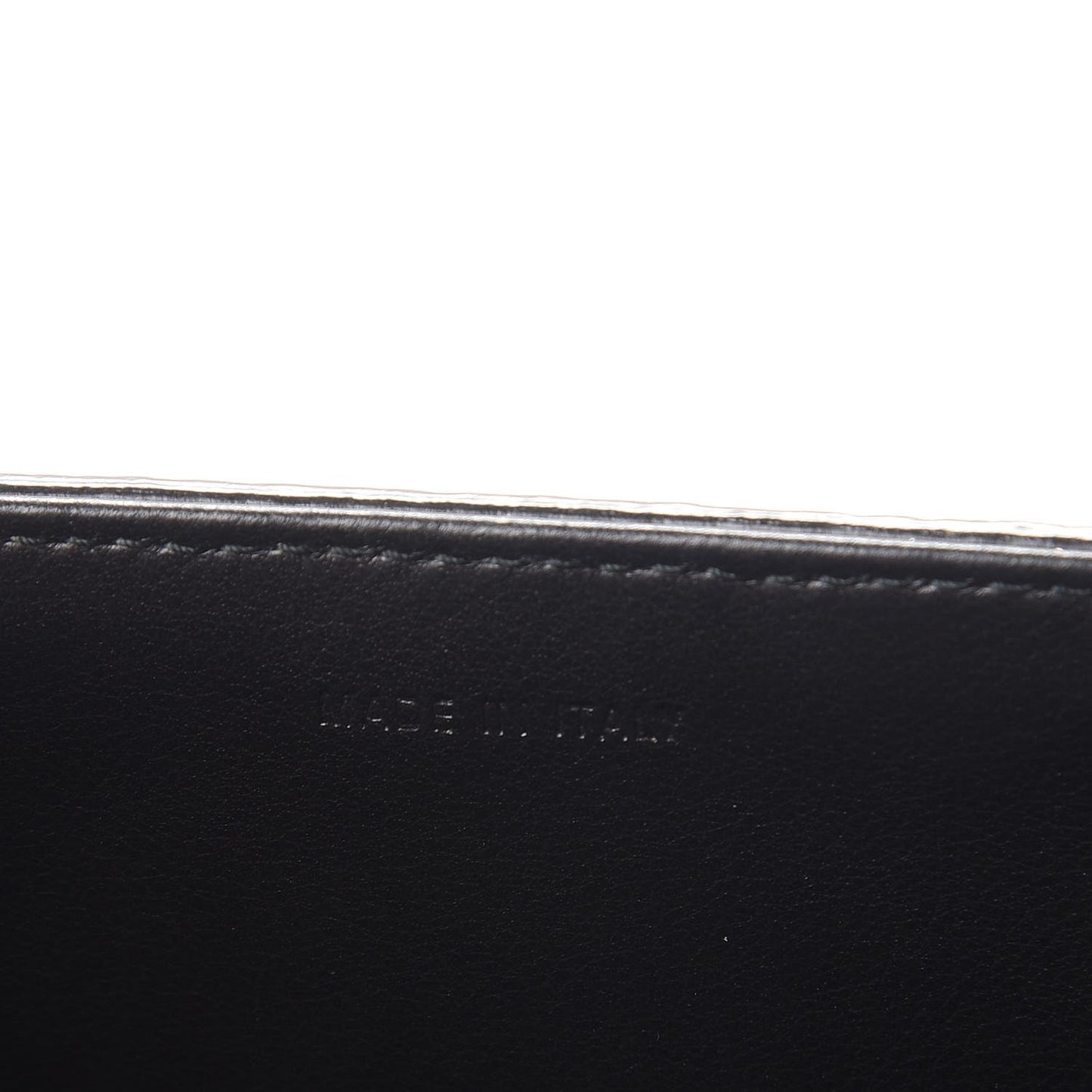Grained Calfskin Mini Diorever Flap Black