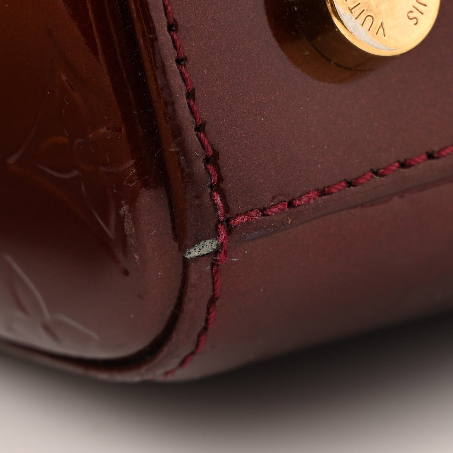 Louis Vuitton Vernis Brea MM Rouge Fauviste 11 of 13