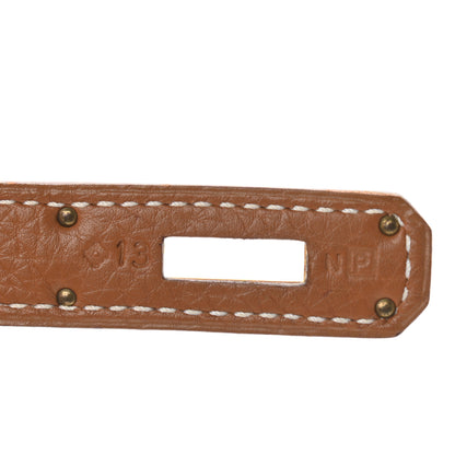 Hermes Togo Kelly Retourne 35 Gold 7 of 10