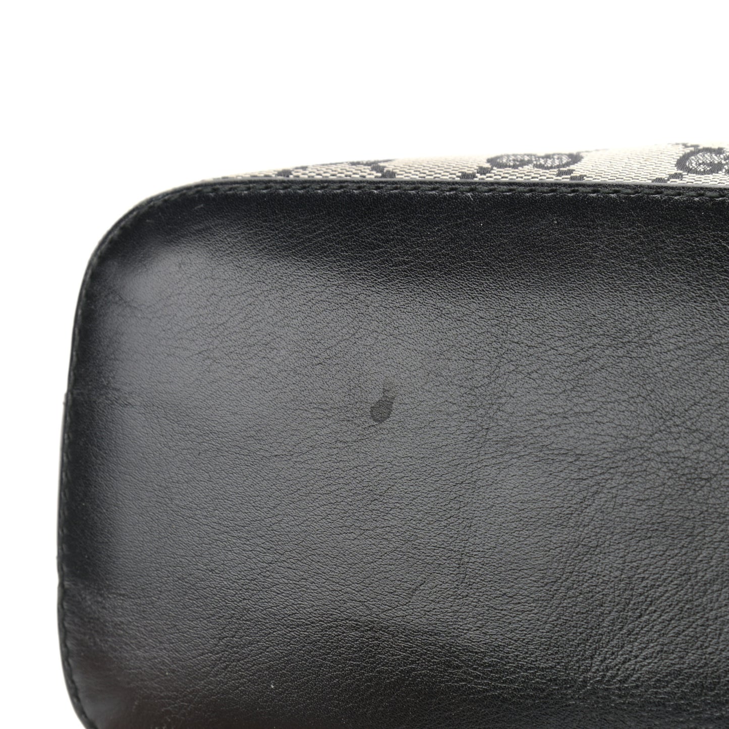 Monogram GG Small Clasp Hobo Black