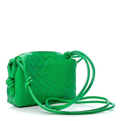 Bottega Veneta Nappa Intrecciato Mini Loop Camera Bag Parakeet 2 of 4