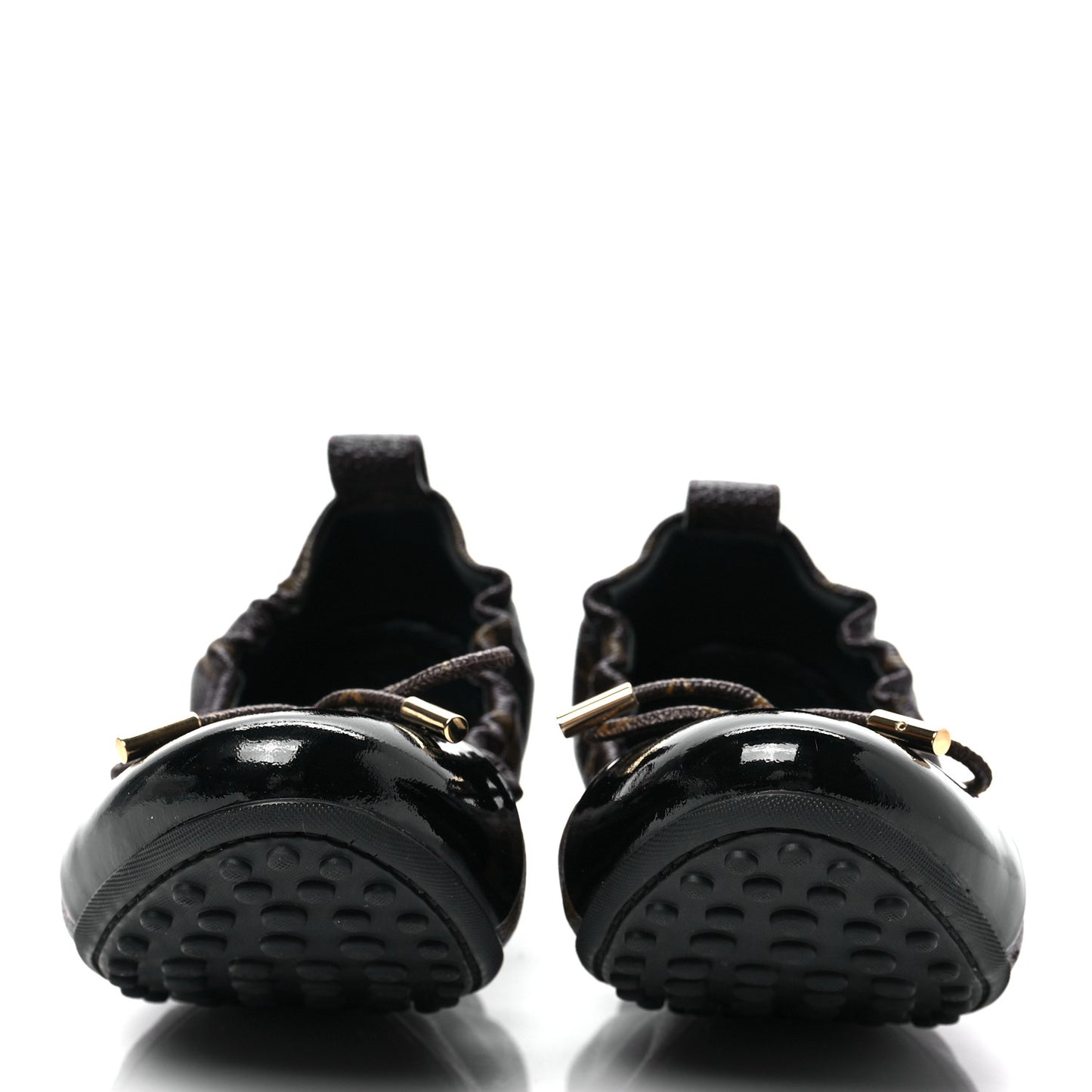 Monogram Flirty Ballerina Flat 38.5 Black