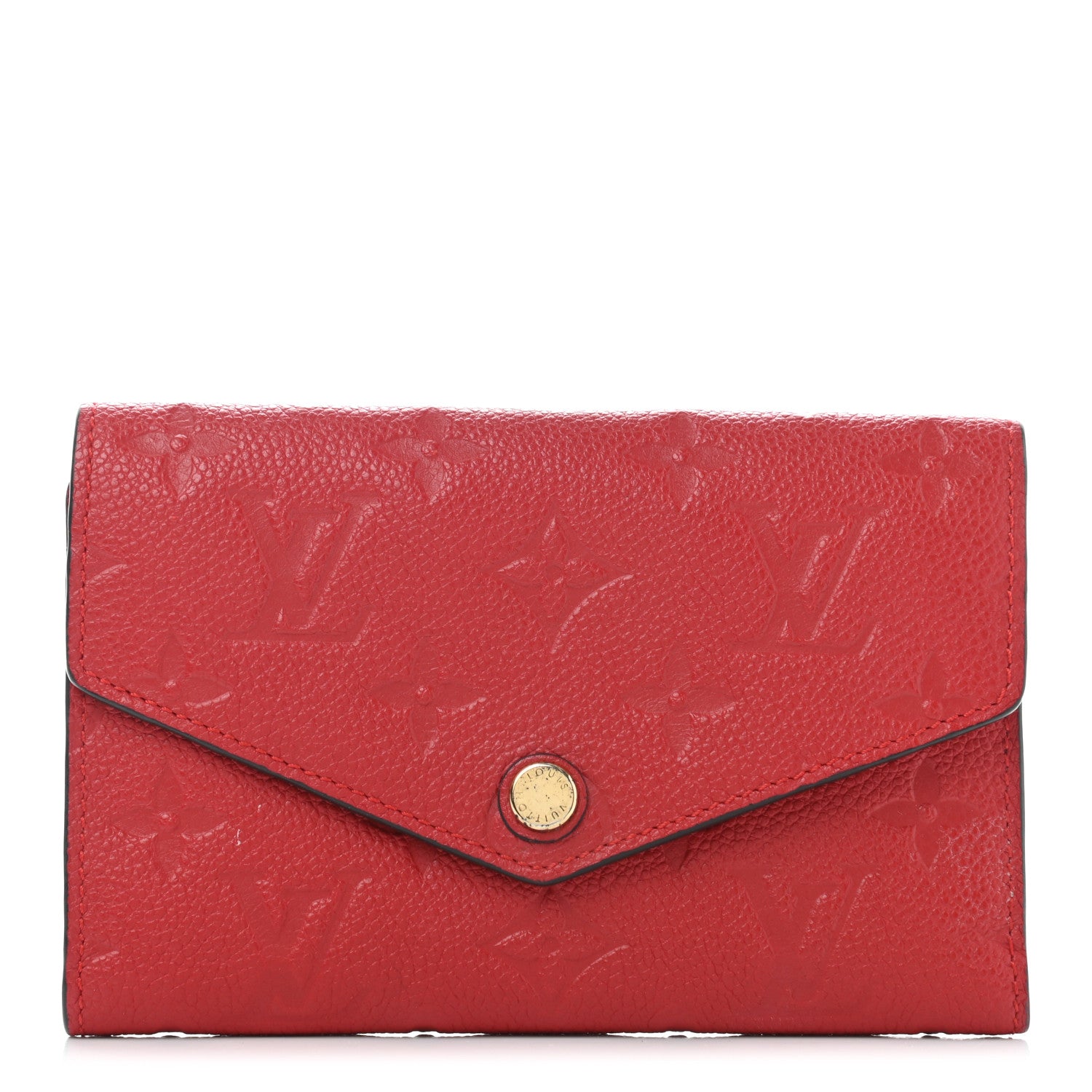 Louis Vuitton Empreinte Compact Curieuse Wallet Cherry 1 of 12