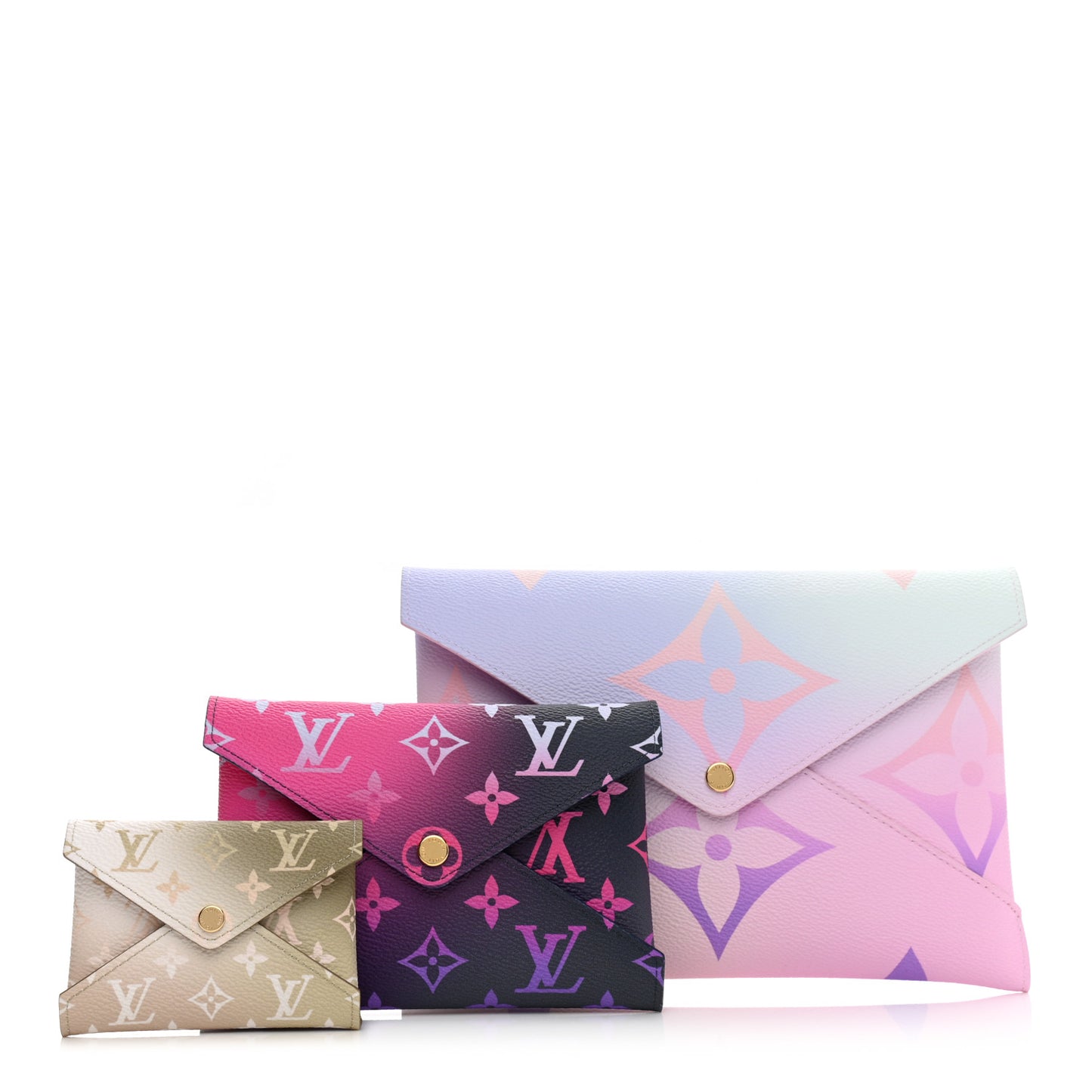 Monogram Giant Spring In The City Large Kirigami Pochette Sunrise Pastel
